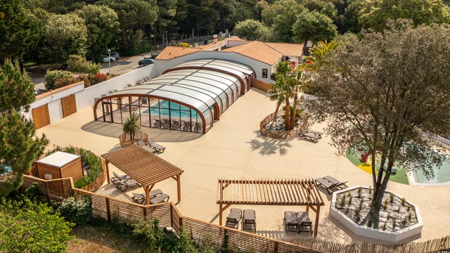 Piscine - Camping Île Blanche