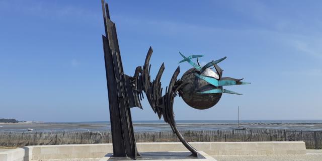 2021 0428 Rivedoux Statue De Lesplanade De La Mer Mathieu Beaulieu Didr