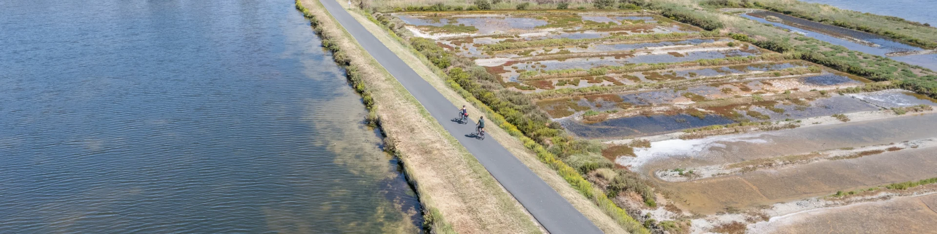 Ars En Re Piste Cyclable Cyclistes Martray Aerien Jules Serrurier