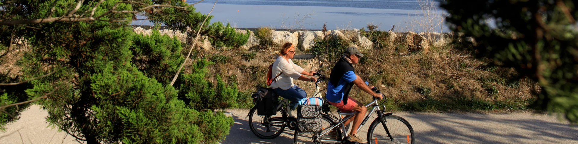 Carril bici entre La Couarde y Saint-Martin-de-Ré