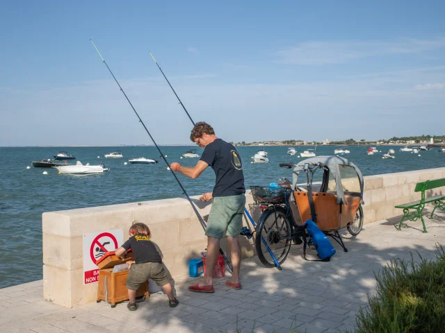 Pesca familiar La Flotte Jules Serrurier