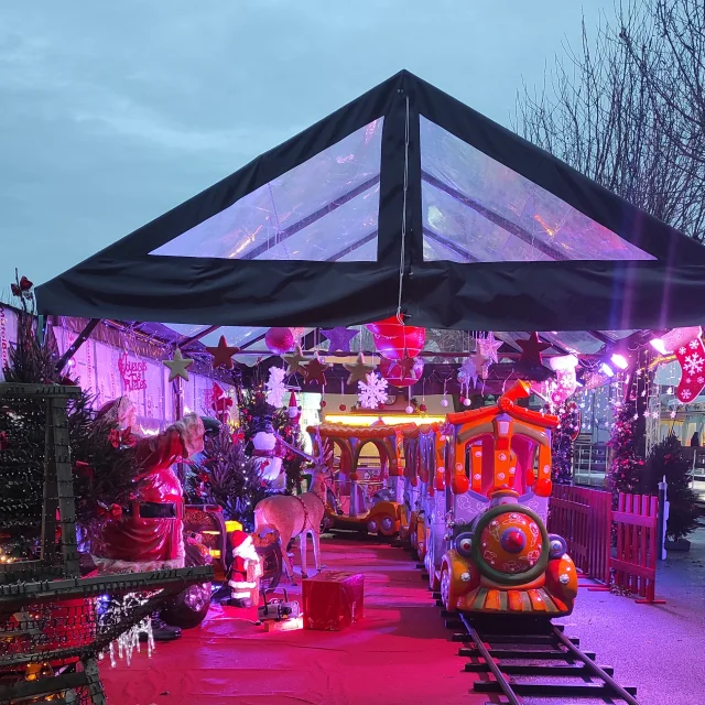 Pequeño Tren Marche De Noel 2022 Ile De Re Por Marion Diocles