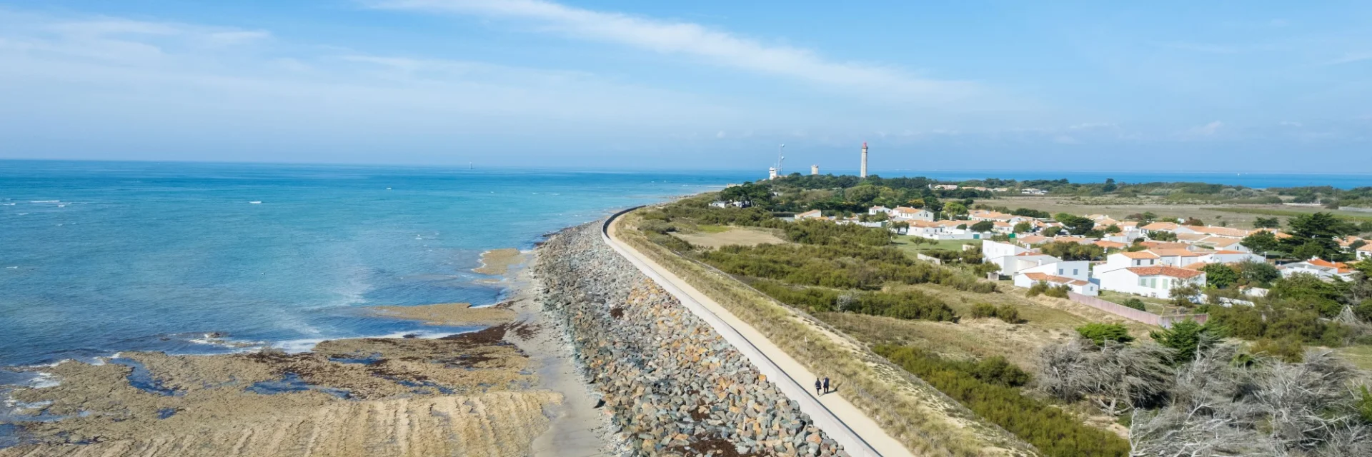Piste Cyclables Bord De Mer Cote Sauvage Saint Clement Des Baleines Ile De Re Par Jules Serrurier