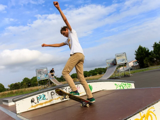 Teen Skateboard Skatepark Sainte Marie Mathieu Genon