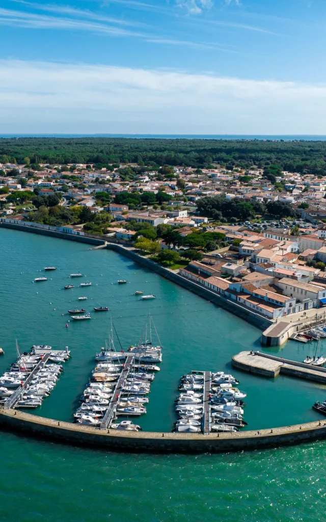 Vue Aerienne Port La Flotte Ile De Re By Edouard Salmon Skystudio