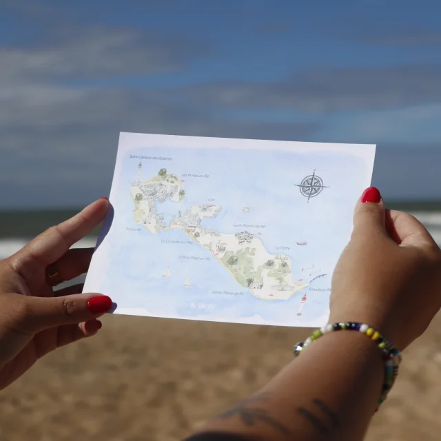 Postkarte Ile De Re Von Alizee Russeil