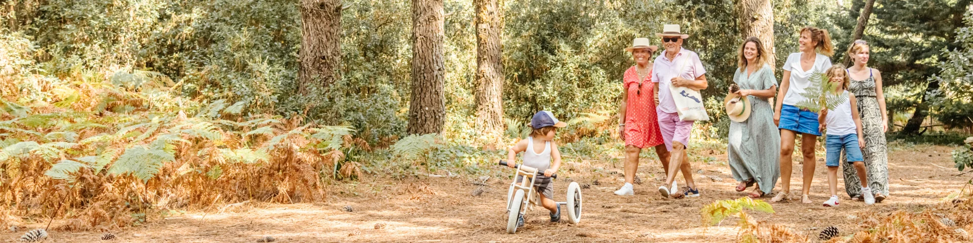Family Stroll Forest Ile De Re Destination Atlantic Coast Farid Makhlouf