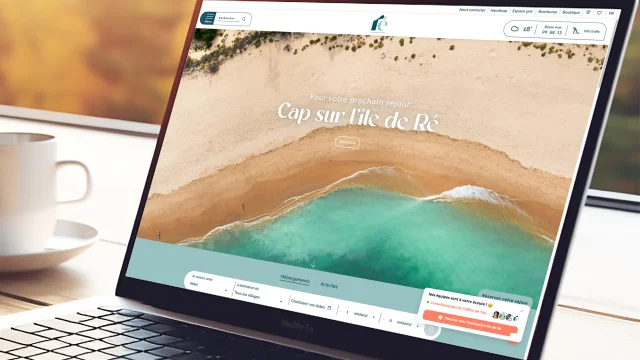 Mockup Iledere.com Page Accueil