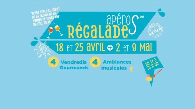 Apéros Régalades Ile de Ré 2025