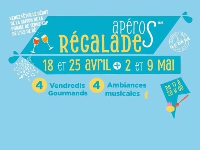 Apéros Régalades Ile de Ré 2025