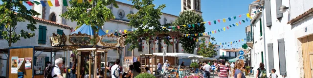 Marché de La Couarde-sur-Mer