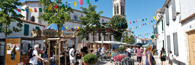 Marché de La Couarde-sur-Mer