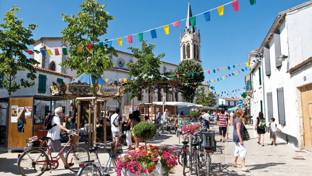 Marché de La Couarde-sur-Mer