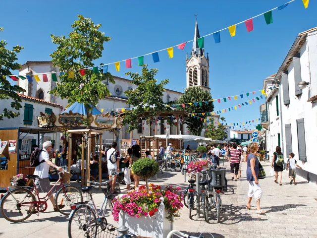 Marché de La Couarde-sur-Mer