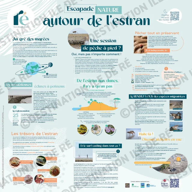 2024 Paneel 90x90cm Echapee Nature Estran